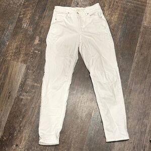 White Mom Jeans